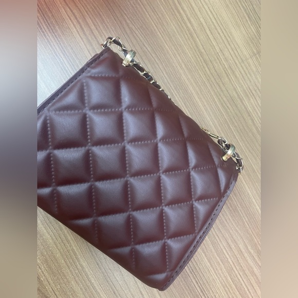 Mini Quilted Flap Chain Crossbody Purse, NWT - Picture 4 of 14